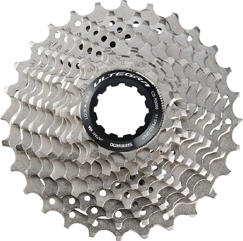 Road bike wheel hub lightweight guard pad-Shimano Ultegra CS-R8000 Cassette - 11 Speed 11-32t Silver