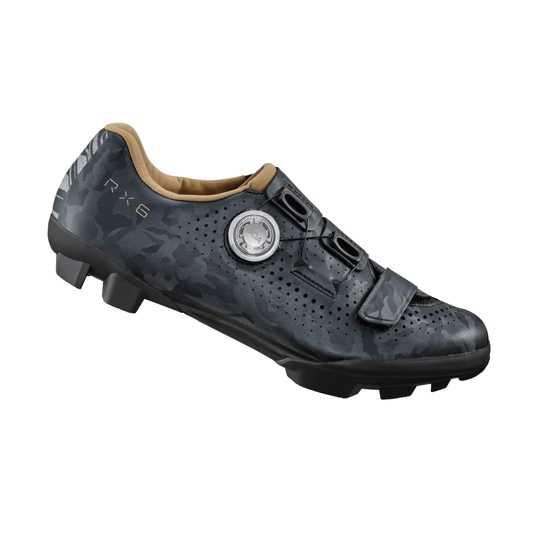 cycling clothing with classic flair-Shimano RX6 SPD Gravel Shoe - Womens - Gray