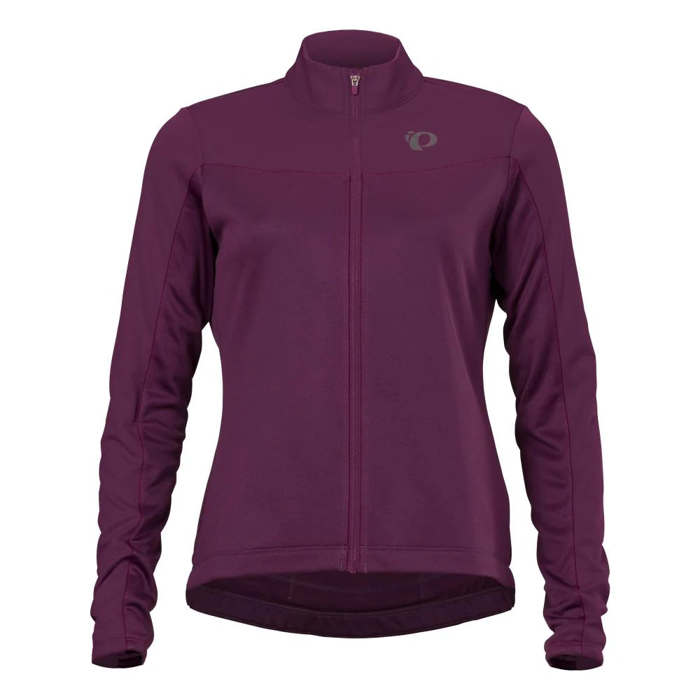 cycling clothing with free fit-Pearl Izumi Quest Thermal Long Sleeve Road Jersey - Womens - Dark Violet