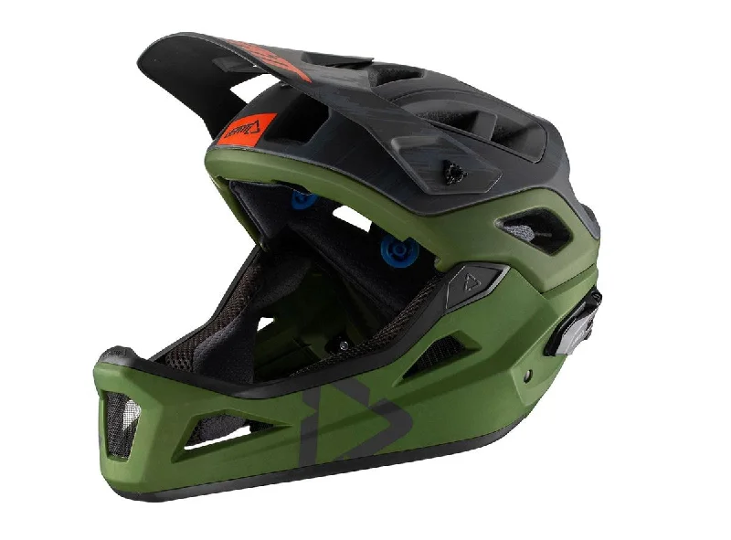 Bicycle helmet green living-Leatt DBX 3.0 Enduro V19.1 Full Face Helmet - Forest