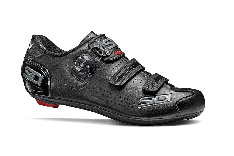 cycling clothing for gym bikes-Sidi Alba 2 Mega Shoe Blk/Blk 42