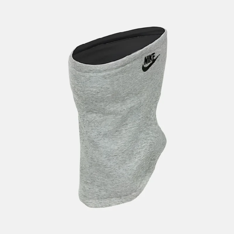 Breathable shoe shields-Nike Neck Warmer Reversible Club Fleece -Grey Heather/Black