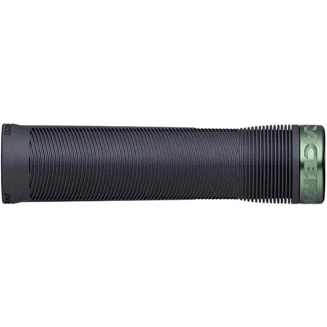 lightweight nylon bike grips-Race Face Chester Lock-On Grips - 34mm - Forest Green