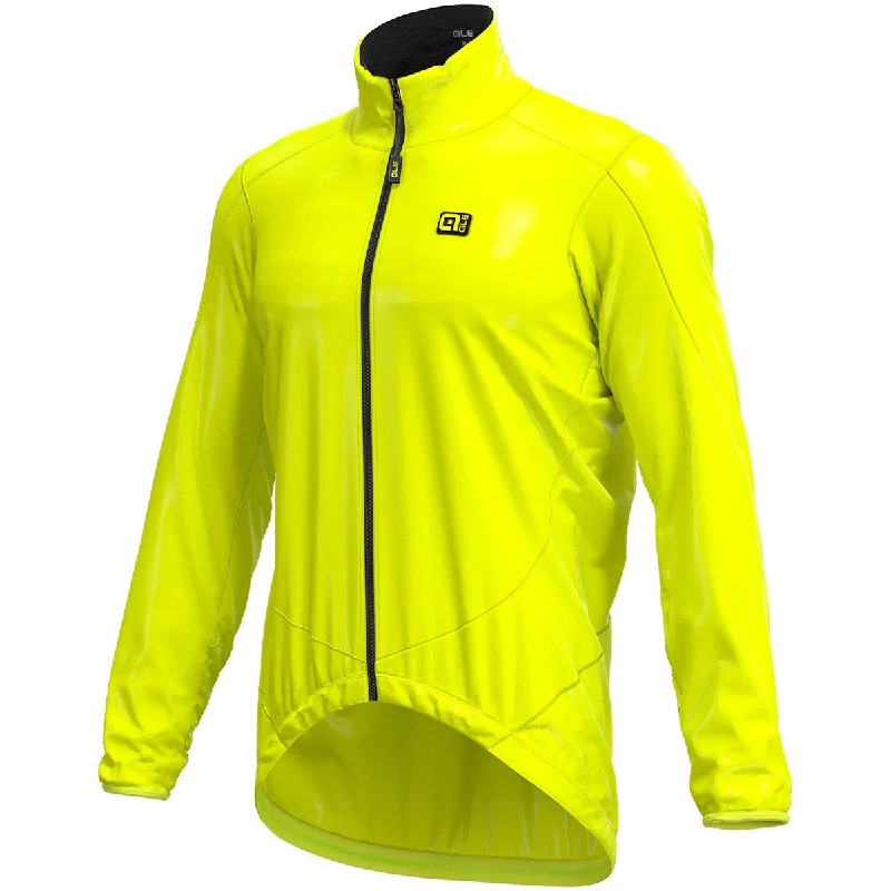 rugged cycling clothing for paths-Mantellina Ale Light Pack - Giallo Fluo