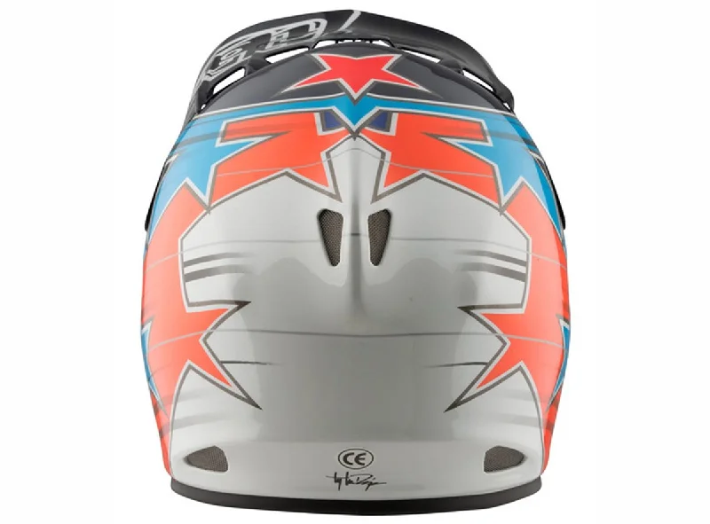 Bicycle helmet fast pick-Troy Lee Designs D2 Fusion Full Face Helmet - Blue