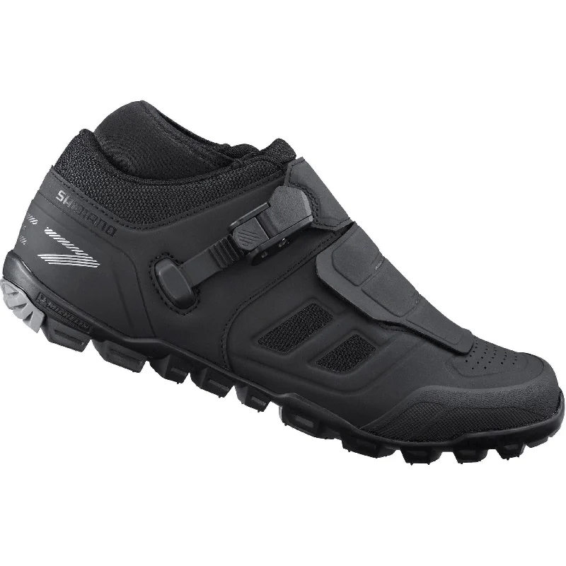 cycling clothing with sleek touch-Shimano ME702 MTB Cycling Shoes - Black