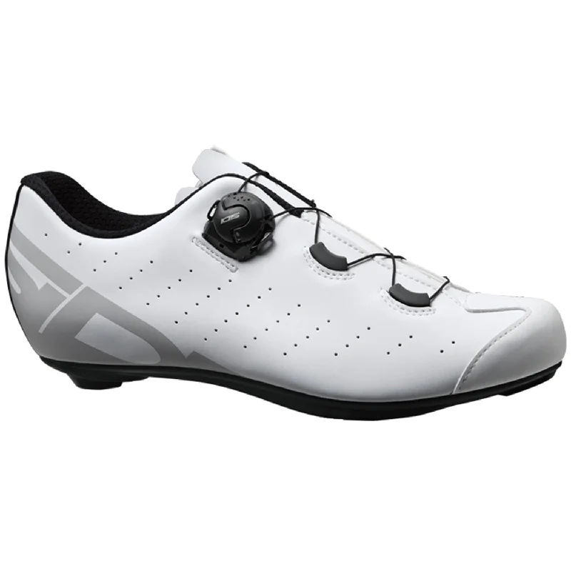 cycling clothing with glide touch-Scarpe Sidi Fast 2 - Bianco