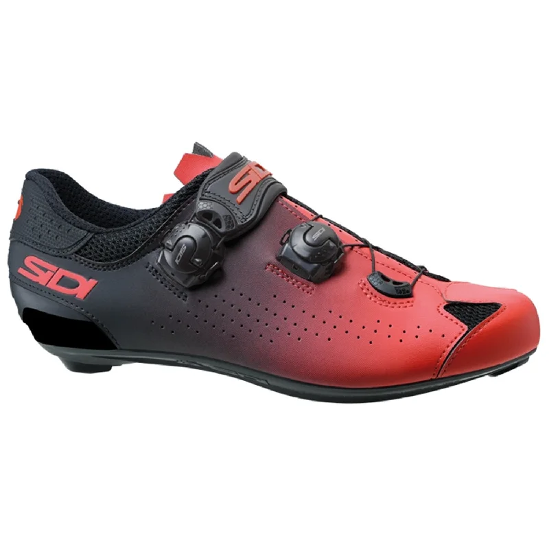 cycling clothing with back storage-Scarpe Sidi Genius 10 - Nero rosso