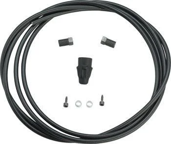 Bicycle Aventon-SRAM Hydraulic Line Kit - Code/Code R/Elixir 3/Elixir 1/Juicy 3/DB 3/DB 1/Level ULT/TLM B1 (2020+)/Level T/Level/Guide RE, 2000mm, Black