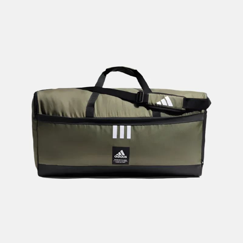 Neon saddle shield-Adidas 3S Training Duffle Bag -Olive Strata