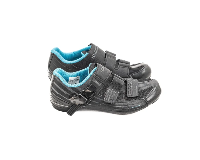 cycling clothing for swift shifts-Shimano SH-RP3W Shoe Wmns Blk 37