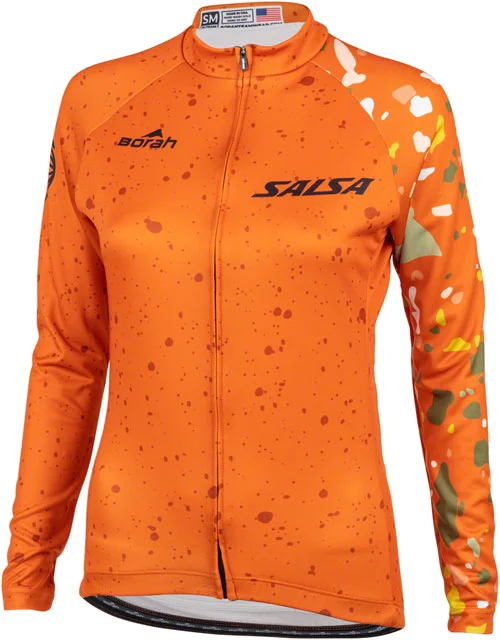 cycling clothing with scent block-Terrazzo Long-Sleeve Jersey - Women's