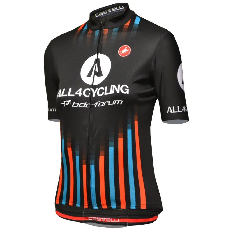 cycling clothing for road trips-Maglia donna Tabula Rasa Team All4cycling Bdc 2019 - Nero