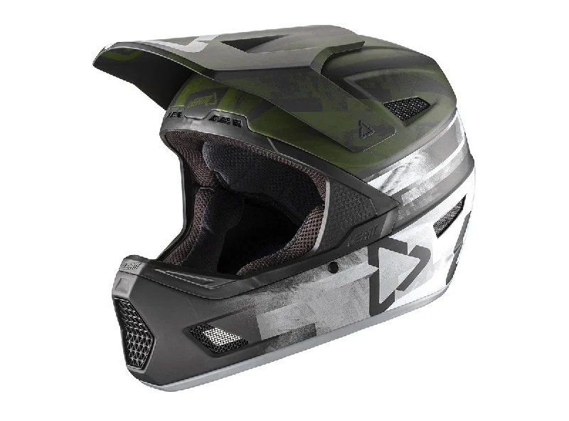 Bicycle helmet fair labor-Leatt DBX 3.0 DH V20.1 Full Face Helmet - Forest