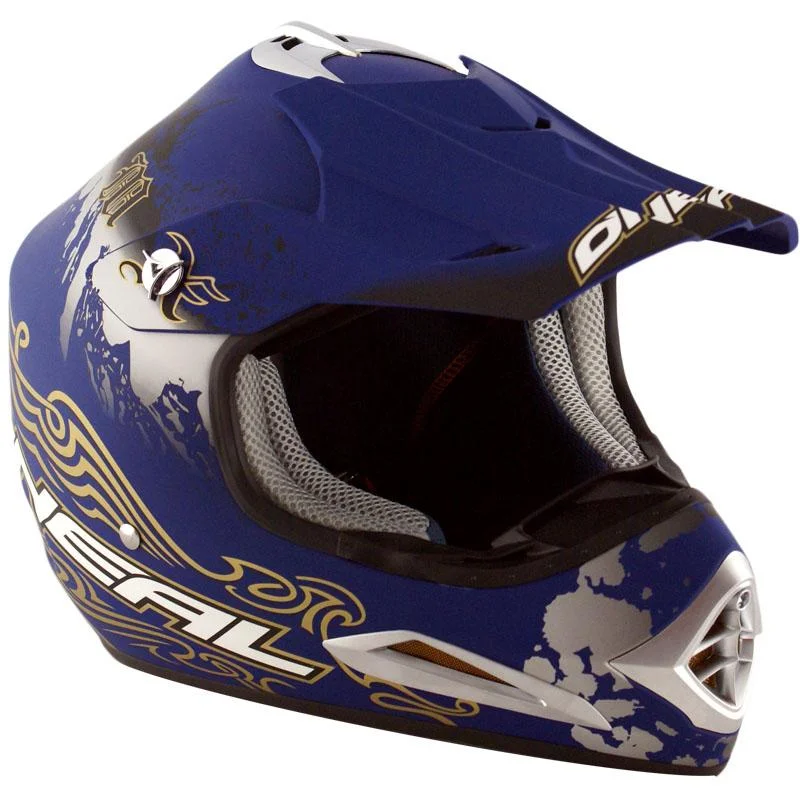 Bicycle helmet sibling set-O'Neal Kaotic Full Face Helmet - Blue