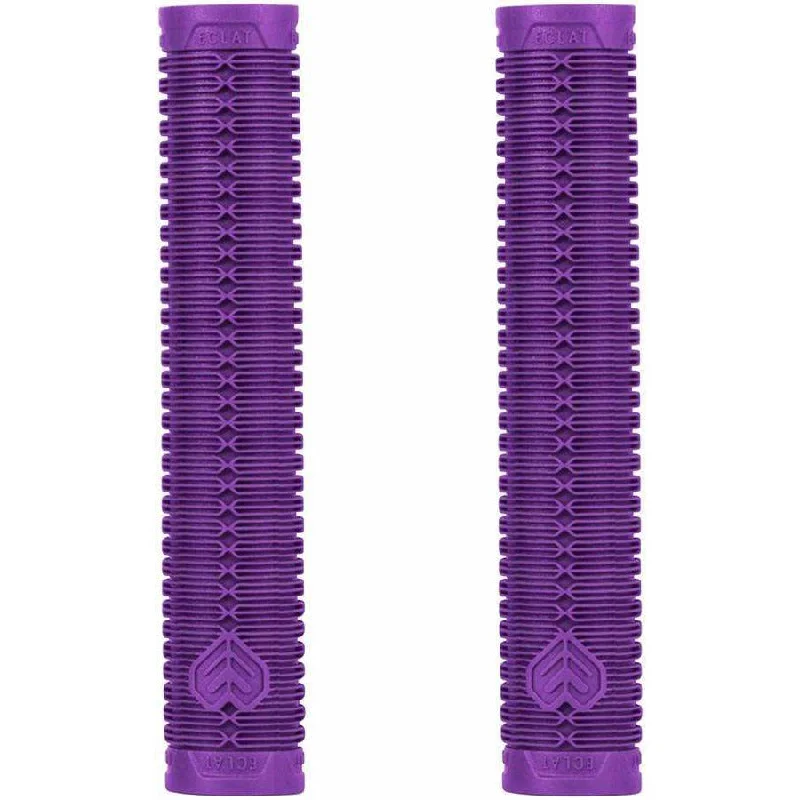 easy-install plain bike grips-Shogun Bike Handlebar Grips - Purple