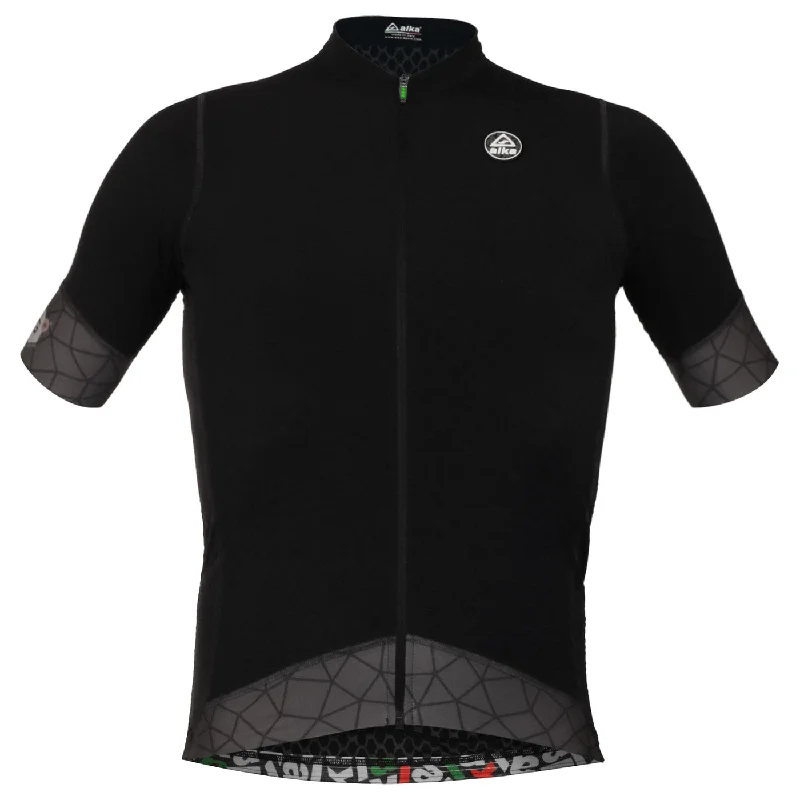 cycling clothing with free style-Maglia Alka Evolution 2.0 Jet Graphene - Nero