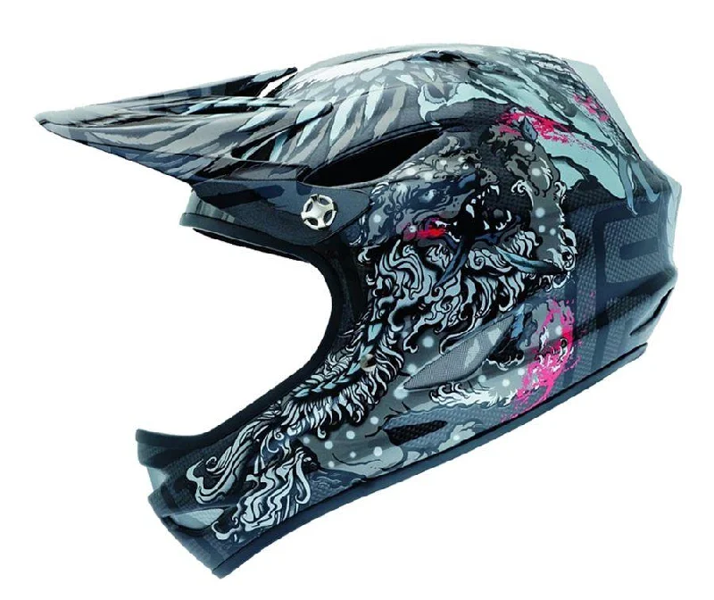 Bicycle helmet flow gear-Giro Remedy Carbon Full Face Helmet - Phoenix Collage