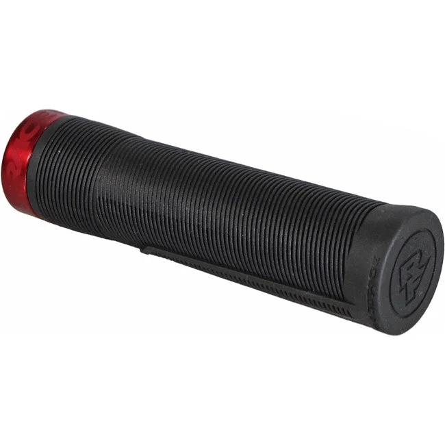 slip-on single-layer bike grips-Race Face Chester Lock-On Grips - 31mm - Red