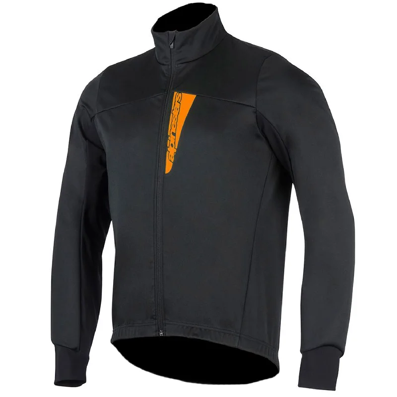 cycling clothing with cushioned seats-Giacca Alpinestars Cruise Shell - Nero arancio