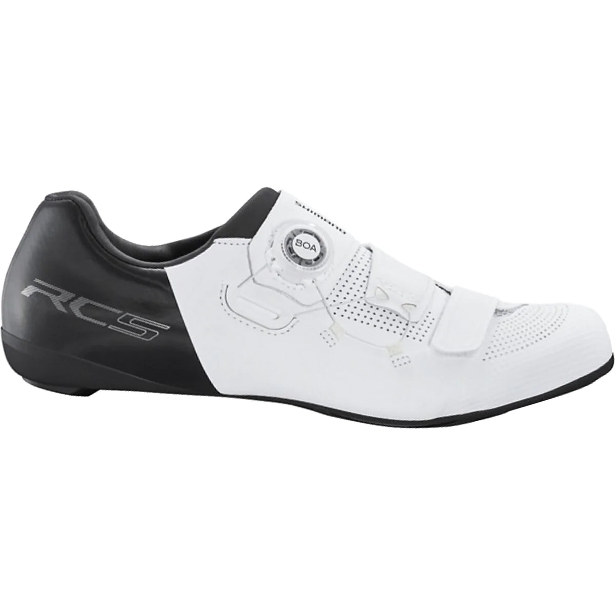 cycling clothing with free style-Shimano RC502 Road Shoe - SMU - White