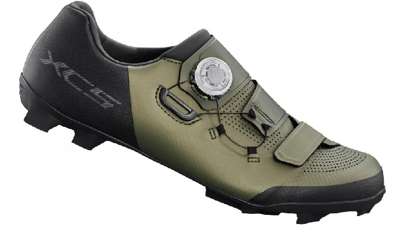 cycling clothing with tough wear-Shimano XC502 SPD MTB Shoe - SMU - Moss Green - 2022