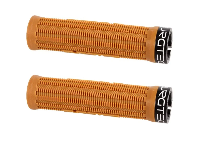 breathable fluorescent bike grips-Burgtec Bartender Pro Minnaar Signature Grips - Gum