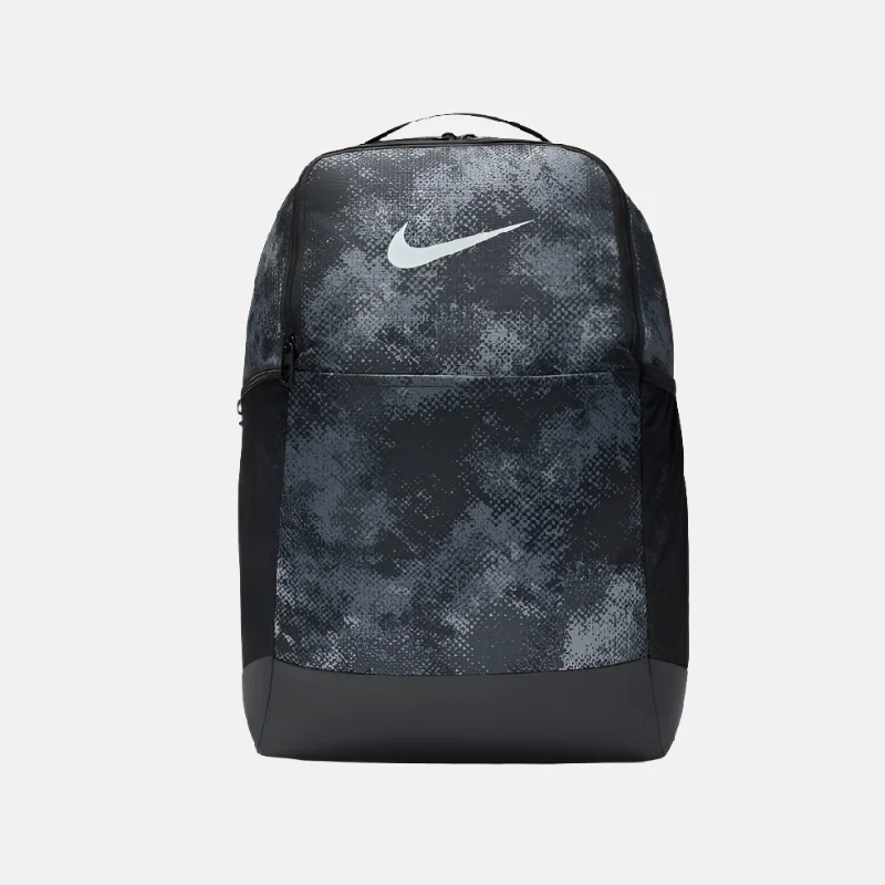 Pocket-sized bike multitool-Nike Brasilia Backpack (24L) -Iron Grey/Black/Light Smoke Grey