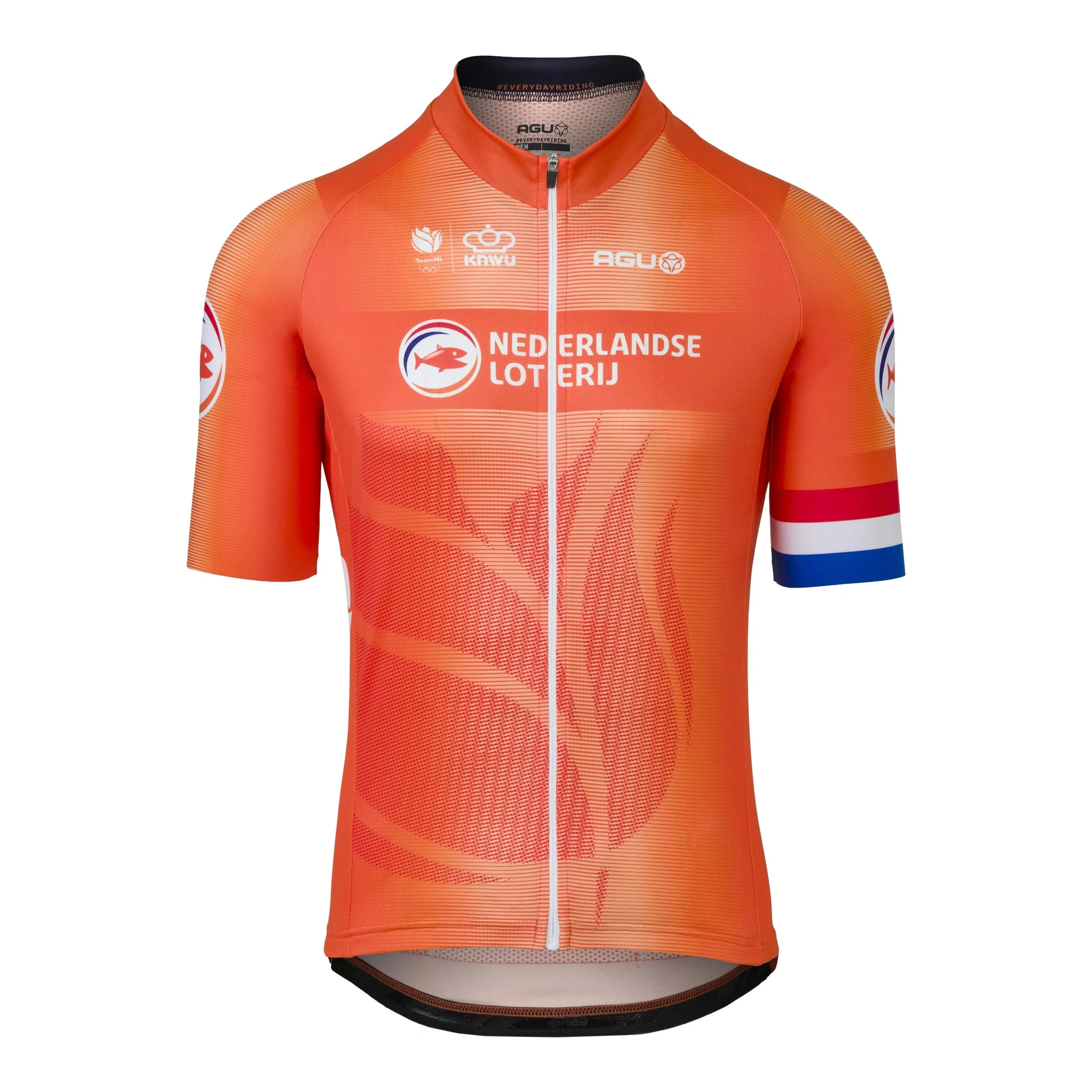 cycling clothing with sticky bands-Maglia Agu Nazionale Olandese 2024