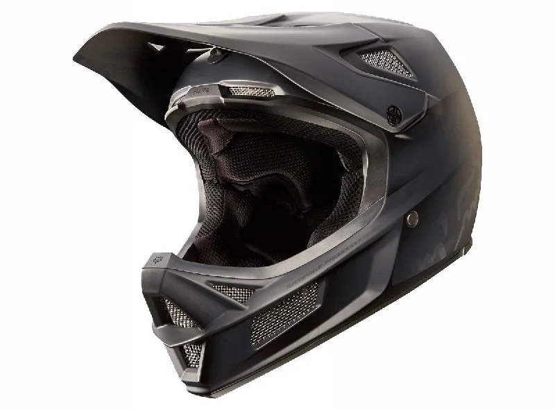 Bicycle helmet area safe-Fox Racing Rampage Pro Carbon MIPS Full Face Helmet - Matt Black