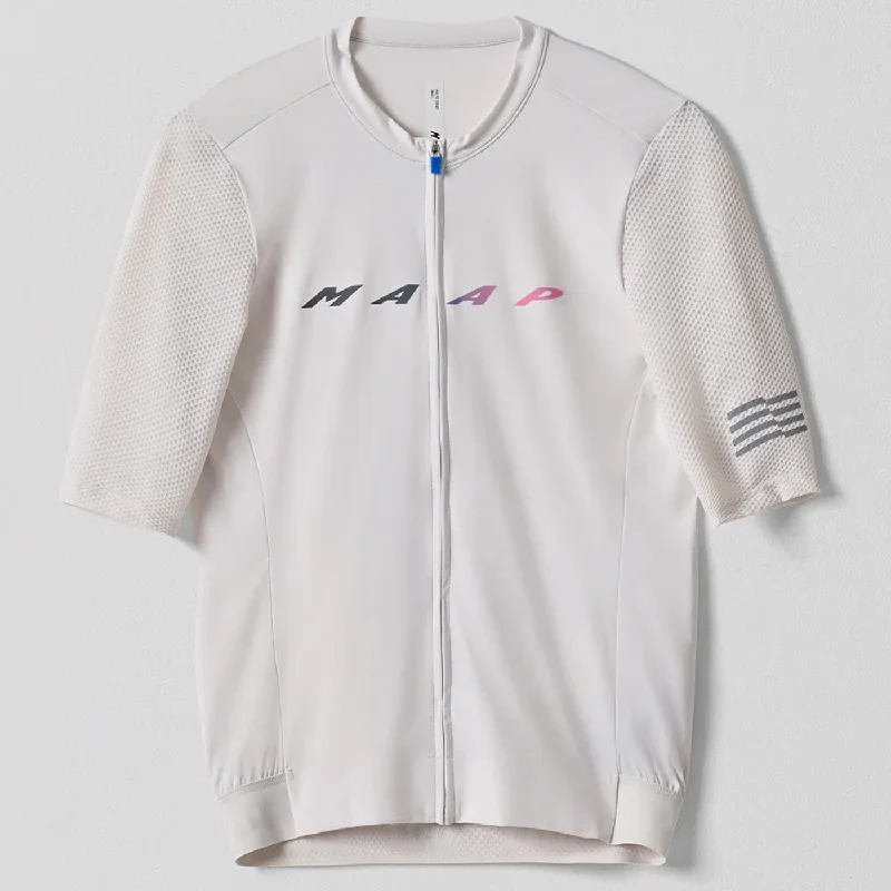 cycling clothing for low-cost buys-Maglia Maap Blurred Evade Pro Base - Bianco