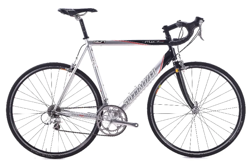 Bicycle beginner guide-USED Specialized Allez Comp 56cm Aluminum Road Bike Ultegra 2x9 Speed Rim Brake