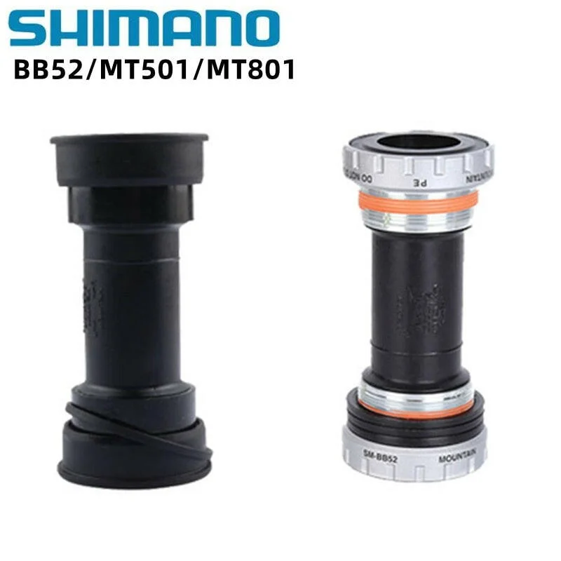 Mountain bike fork air chamber seal-Shimano DEORE XT SLX MT801 BB52 MT501 68mm/73mm MT500 89.5/92mm Press BB MTB Bottom Bracket For Mountain Bike Bicycle