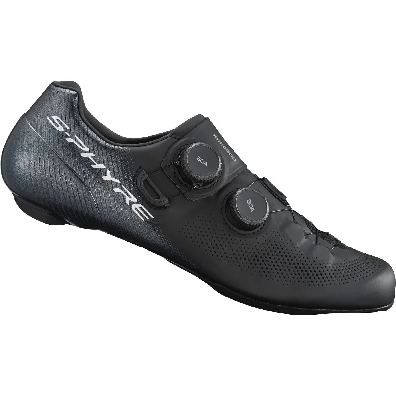 cycling clothing with smooth stitching-Shimano RC903 S-Phyre Road Cycling Shoes - Black