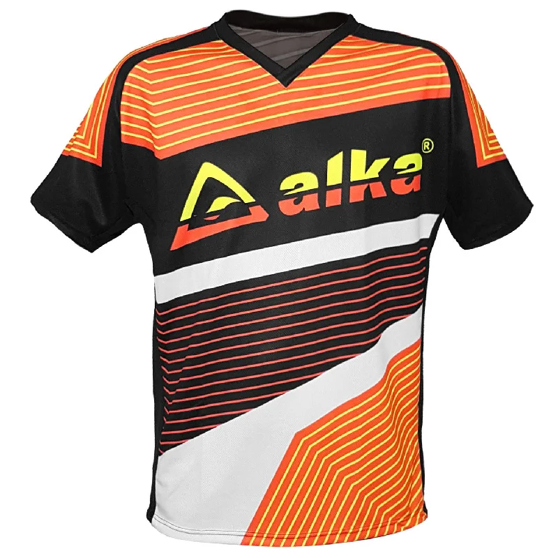 cycling clothing for city spins-Maglia Alka Off Road - Arancio