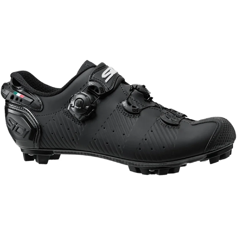 cycling clothing with peak vents-Scarpe mtb Sidi Drako 2S SRS Matt - Nero