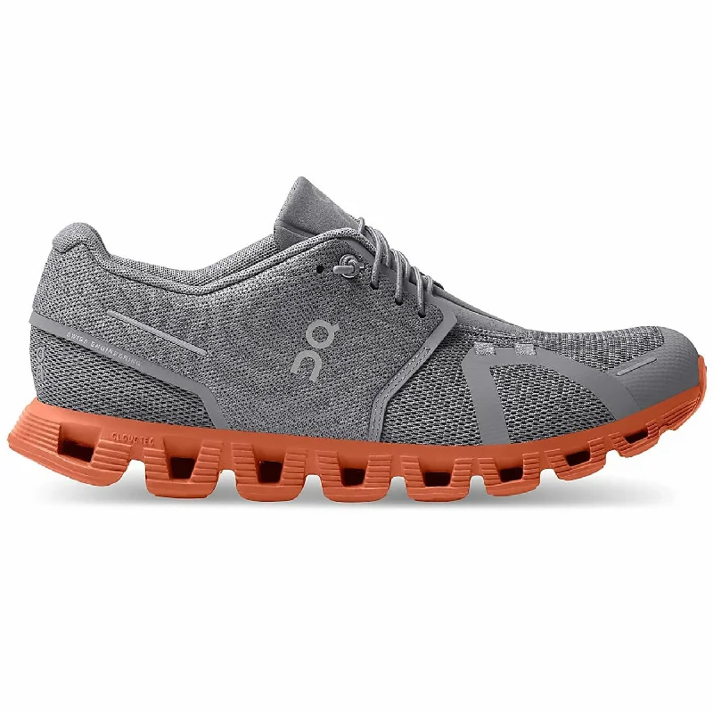 cycling clothing for pace biking-Scarpe On Cloud 5 - Grigio arancio