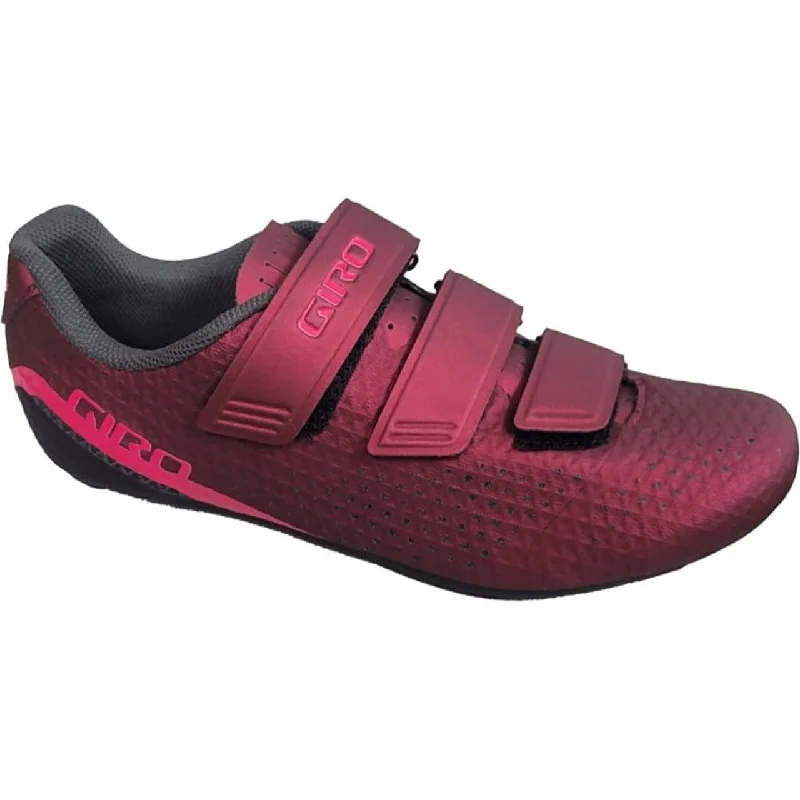 cycling clothing with loose fit-Giro Stylus Road Shoe - Womens - Ano Dark Cherry