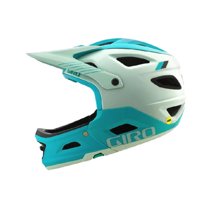 Bicycle helmet action pick-Giro Switchblade MIPS Full Face Helmet - Matt Mint