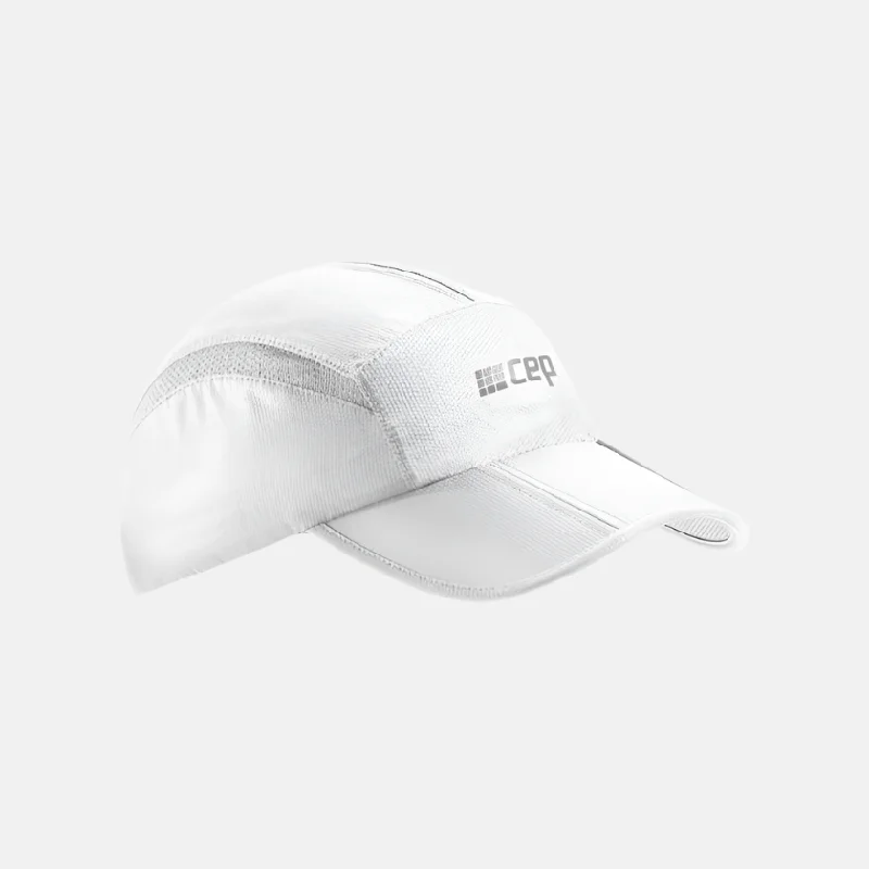 Tough arm shields-Cep Running Unisex Cap -White/Coral/Cream